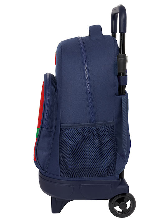 Safta School Bag Trolley Blue