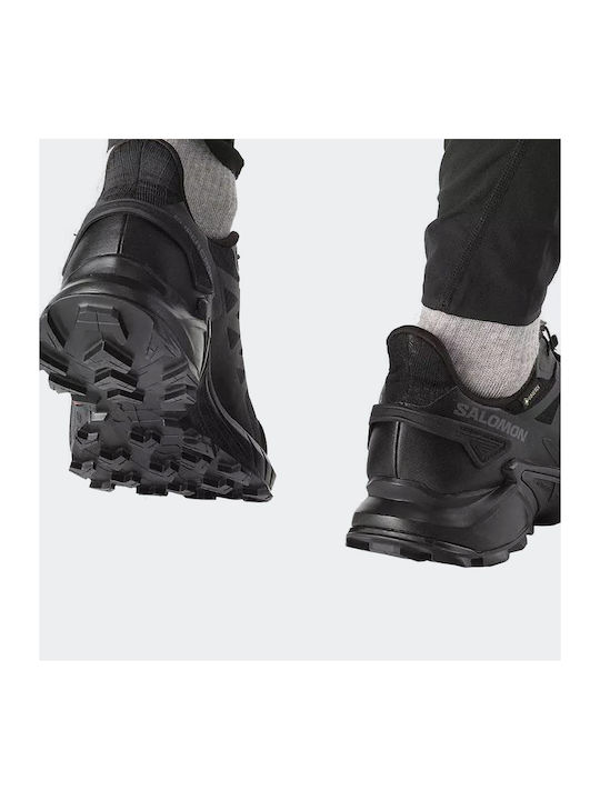Supercross 4 GTX Sport Shoes Trail Running Black Waterproof with Gore-Tex Membrane