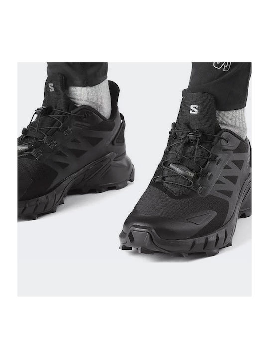 Supercross 4 GTX Sport Shoes Trail Running Black Waterproof with Gore-Tex Membrane
