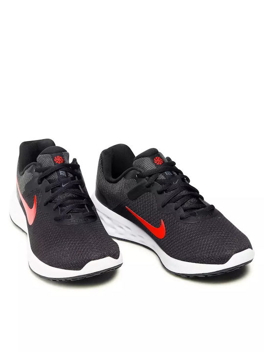Revolution 6 Next Nature Ανδρικά Αθλητικά Παπούτσια Running Black / University Red / Anthracite