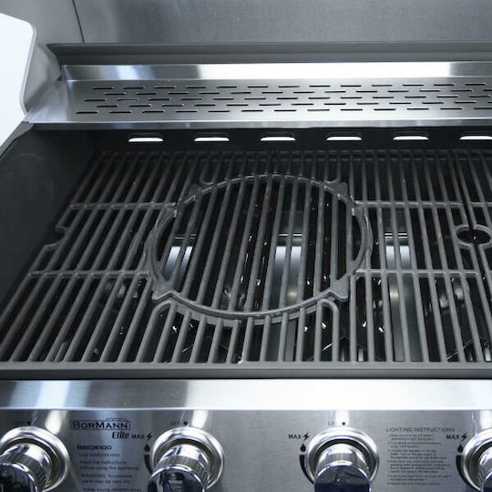 Elite BBQ5100 Gas Grill with 5 pcs 18kW and Side Burner