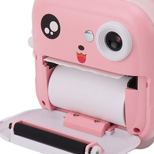Extralink Ασπρόμαυρος Εκτυπωτής Θερμικός Pink EPP-003