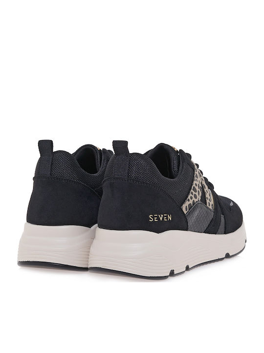 Damen Sneakers Black Beige
