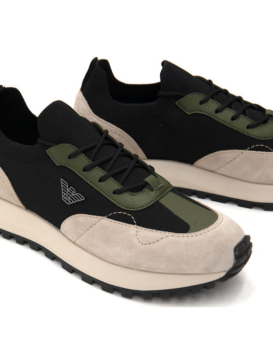 Sneakers Black-beige