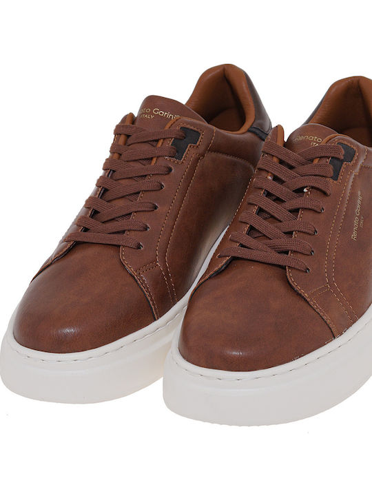 Sneakers Tan / Brown / Cream