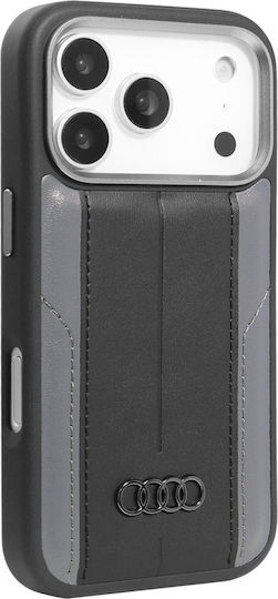Audi Case A6 Synthetic Leather Magsafe Iphone 17 Pro Black Au-tpupcmip17p-a6/d1-bk