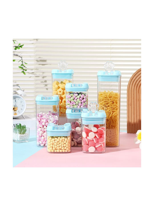 Vaza Cereale cu capac Plastic Transparent 1900ml