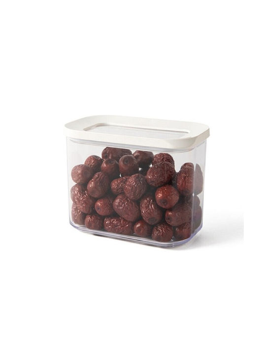 Box Getreide mit Deckel Kunststoff Transparent 1000ml