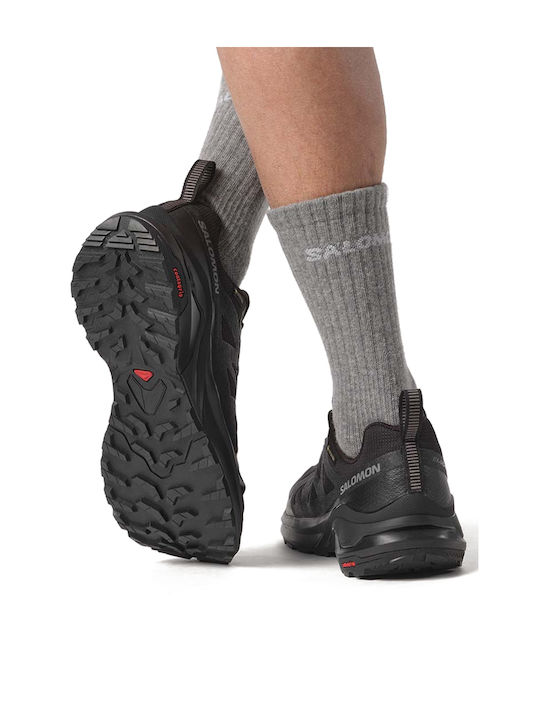 X-Adventure GTX Ανδρικά Αθλητικά Παπούτσια Trail Running Μαύρα Αδιάβροχα με Μεμβράνη Gore-Tex