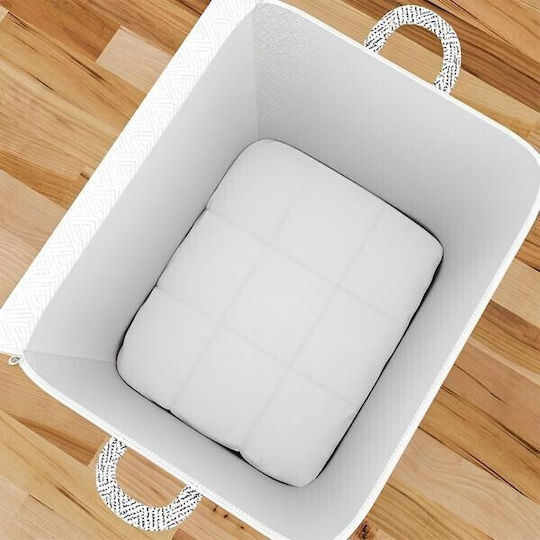 Fabric Storage Case For Clothes in Gray Color 61x50x71cm 1pcs