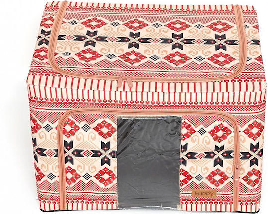Kunststoff Aufbewahrungshülle für Kleidung in Rot Farbe 52x42x39cm 1Stück