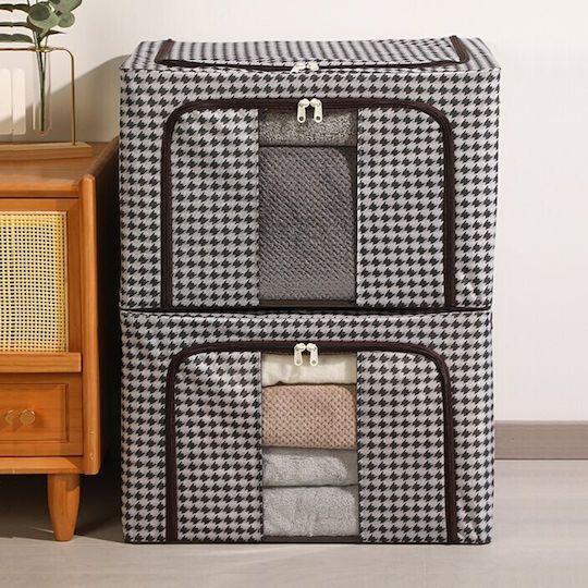Plastic Husă pentru Haine în Culoare Negru 50x40x33cm 1buc