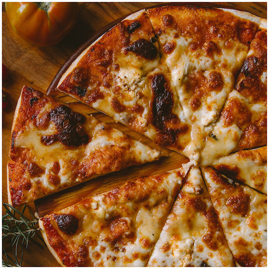 Bormann BBQ1225 Backblech Pizza mit Stein Wohnung Oberfläche 29.5x29.5cm