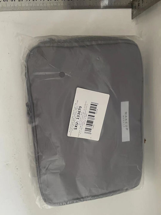 Geantă De Călătorie Flippy Cosmetice Articole De Toaletă Material Impermeabil 2 În 1 Buzunar Interior Detasabil 23 X 16 X 8 Cm Gri