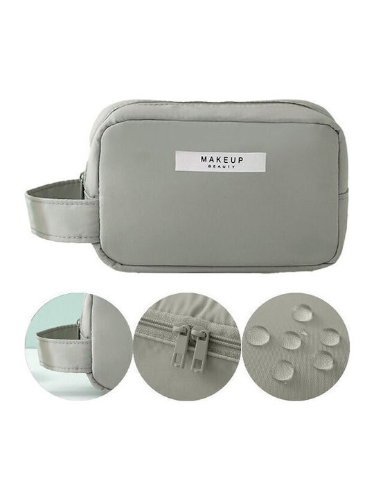 Flippy Cosmetic Bag Handle Waterproof Material 16 X 11 X 7 Cm Green