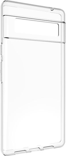 Sockproof Anti-slip Back Cover Silicon Transparent (Google Pixel 6 Pro)