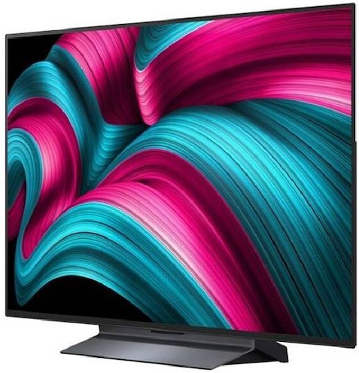 LG Smart Τηλεόραση 55" 4K UHD OLED Evo AI C5 HDR (2025) OLED55C51LA