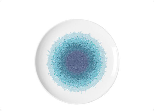 Ιωνία Σερβίτσιο Πιάτων από Πορσελάνη Μπλε 20τμχ