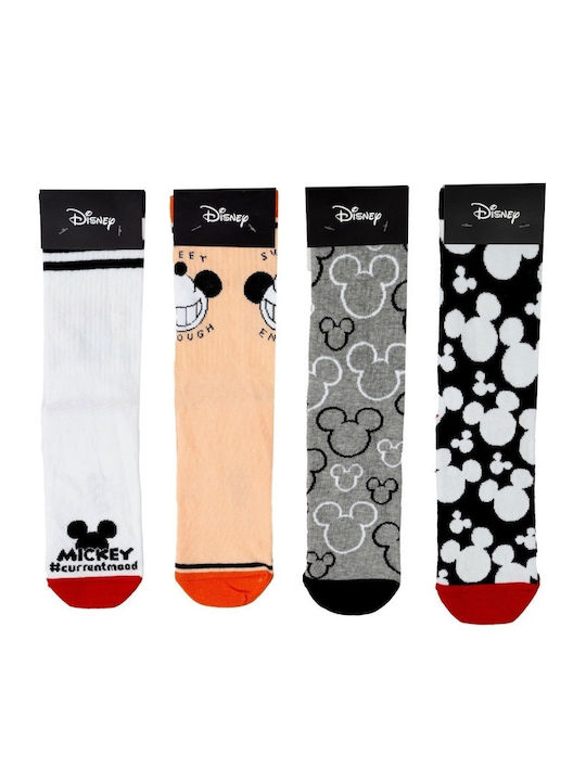 Disney Mickey Ανδρικές Κάλτσες Πολύχρωμο 4Pack Disney Mickey Ανδρικές Κάλτσες Πολύχρωμο 4Pack