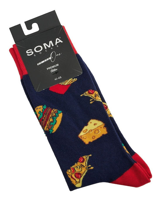 Soma Socks Herren Socken Dark Blue 1Pack
