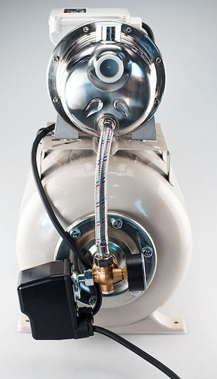 Nakayama NP2105 Single Stage Single Phase Water Pressure Pump with 19 Litre Container 800W with Inox pump