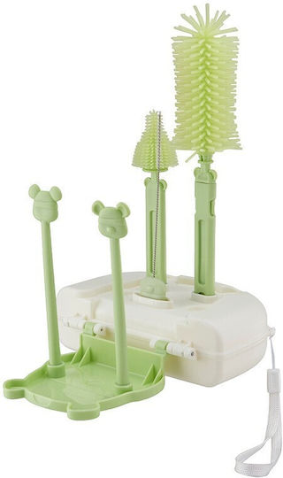 Cleaning Brush for Baby Bottles Green 1pcs