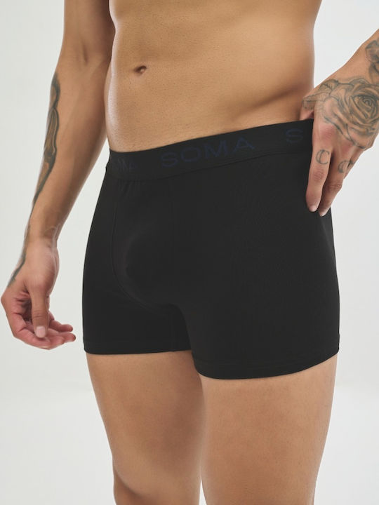 Herren Boxershorts Black 1Packung