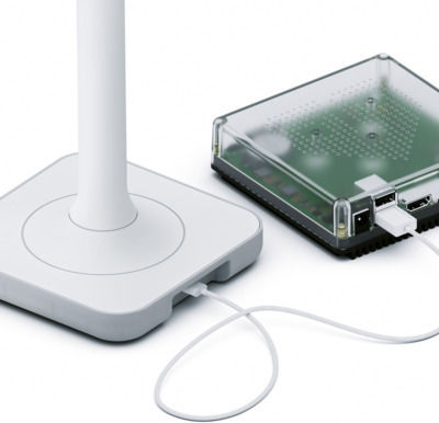 Home Assistant Connect Zwa-2 Z-wave Adapter Antenna Βάση για Κάμερες Συστημάτων CCTV Λευκό NC-ZWA-9734