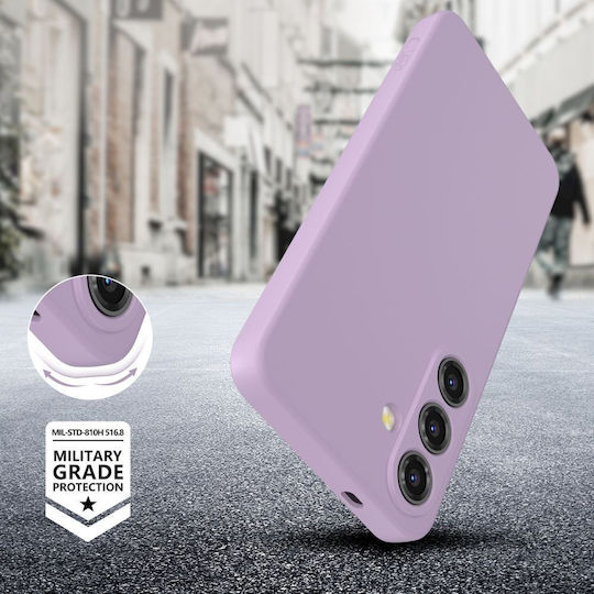 Tech-Protect Icon Back Cover Silicone Purple (Galaxy A17)
