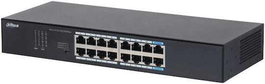 Dahua S3016-16GT Unmanaged L2 Switch with 16 Gigabit (1Gbps) Ethernet Ports