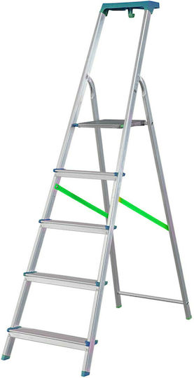 Bormann Pro BHL9020 Leiter Aluminium mit 7+1 Stufen 247cm