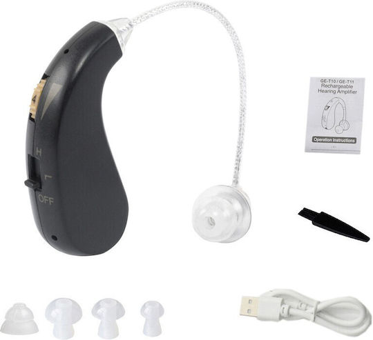 Rechargeable Posterior (BTE) Hearing Aid for Left Ear