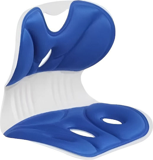 Μαξιλάρι με Memory Foam & Οπή 36x34x33cm σε Μπλε χρώμα