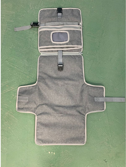 Wickeltasche-Wickelrucksack Gray 30x20cm.