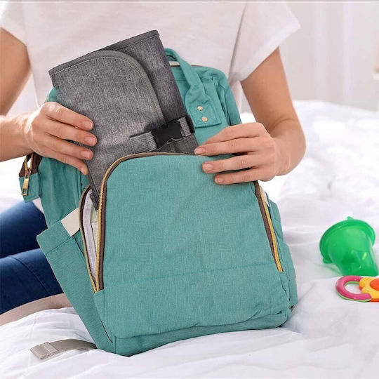 Wickeltasche-Wickelrucksack Gray 30x20cm.
