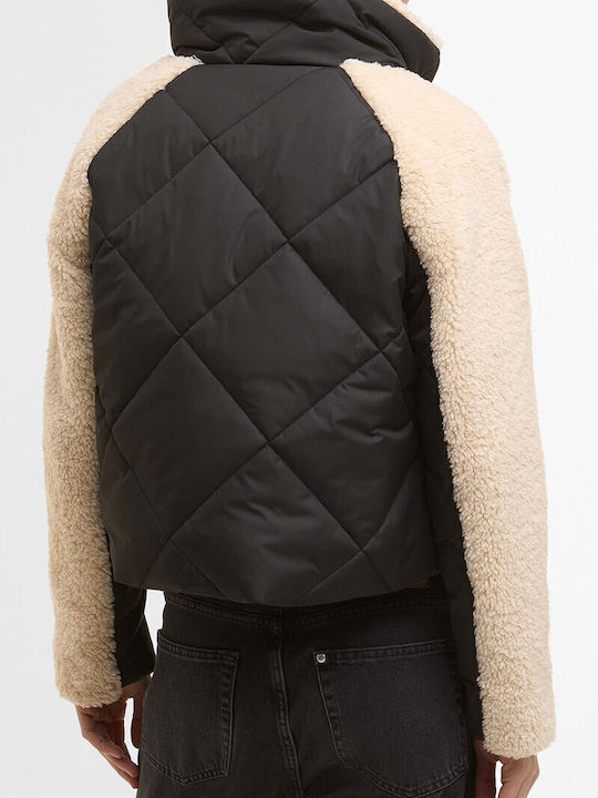 Barbour Μπουφάν Black/jasmine