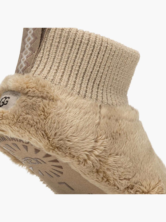 UGG Бебешки Пантофки Бежов