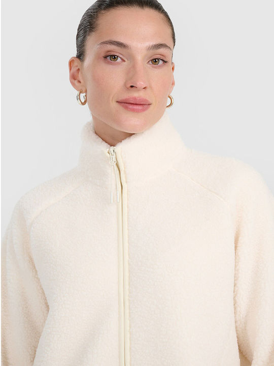 Women's Sweatshirt Jacket Off White