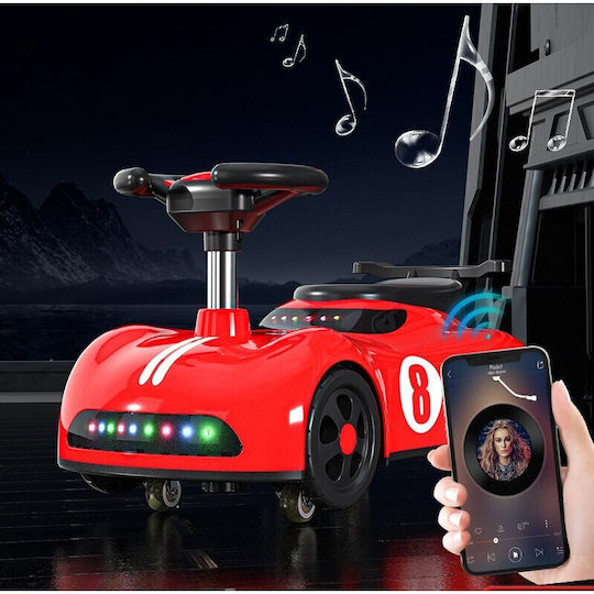 Ride On Auto für 12+ Monate mit Geräuschen Rot