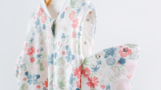 abo Χειμερινός Υπνόσακος με Πόδια Classic 2.5 tog Classic Flowers & Watermelon με Αποσπώμενα Μανίκια