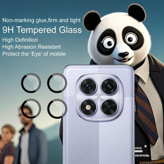 Back Glass Camera Protection Tempered Glass Transparent for the Redmi Note 14 Pro 5G, POCO X7 5G