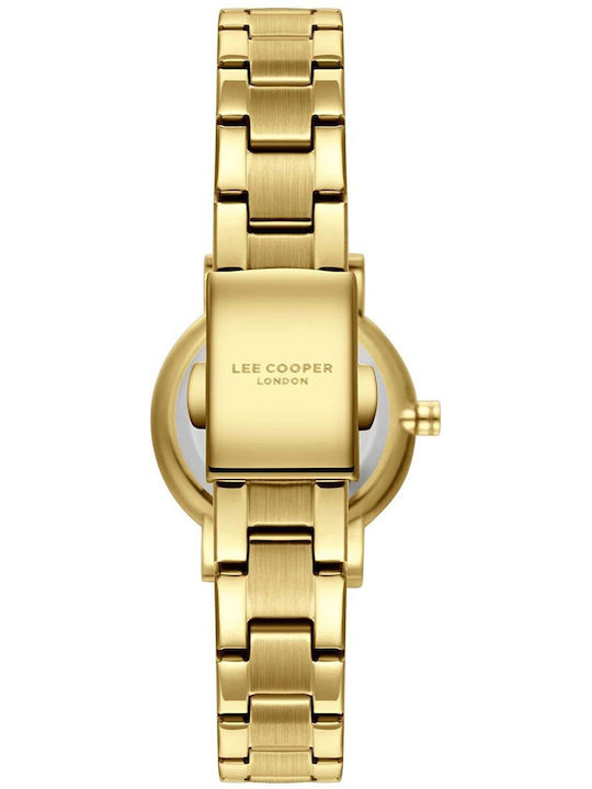 Lee Cooper Bracelet Women's Watch with Gold Metal Bracelet
