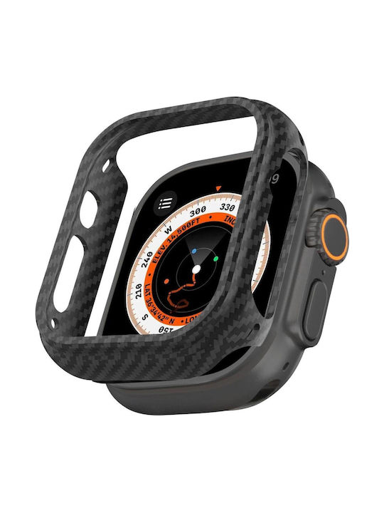 Nekit Kevlar-Schutzhülle in Schwarz Farbe für Apple Watch Ultra 2, Ultra 1
