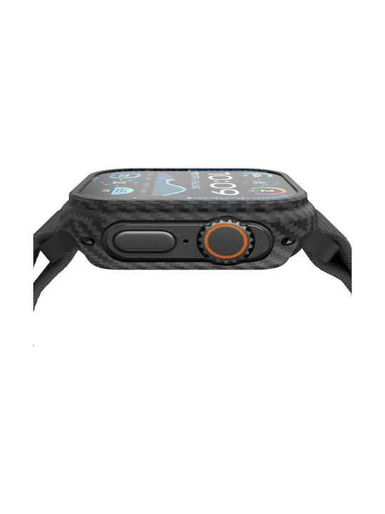 Nekit Θήκη Προστασίας Kevlar σε Μαύρο χρώμα για Apple Watch Ultra 2, Ultra 1