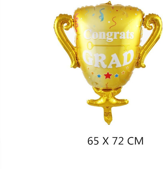 Balloon Foil Jumbo Yellow 72cm