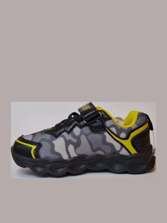Kids Sneakers with Lights Gray