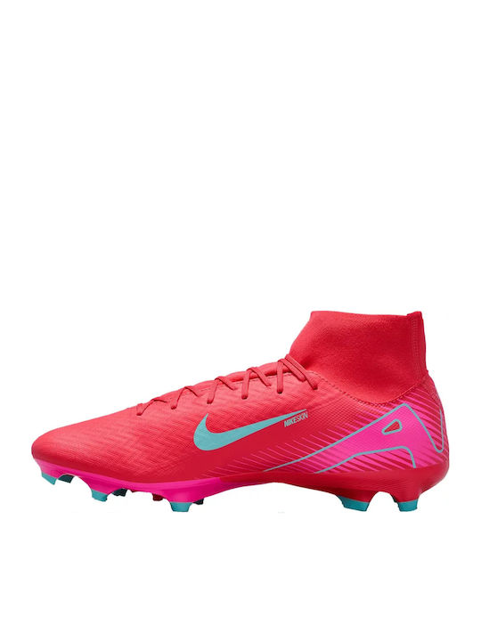 Nike Mercurial Superfly 10 Academy Football Shoes with Cleats Red