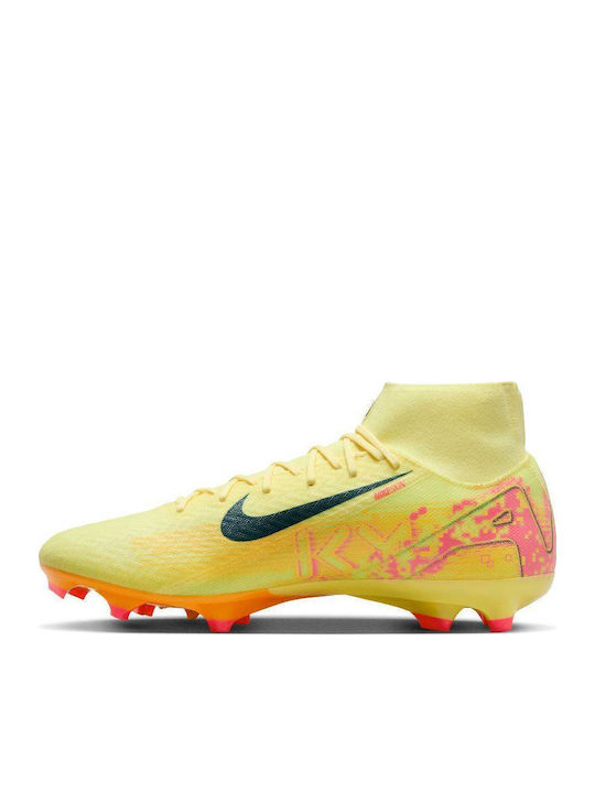 Nike Mercurial Superfly 10 Academy Kylian Mbappé Pantofi de Fotbal cu crampoane Lt Laser Orange / Armory Navy
