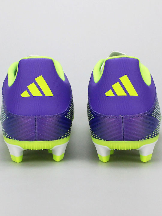 adidas Club Football Shoes with Cleats Purple