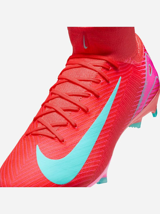 Nike Mercurial Superfly 10 Pro Football Shoes with Cleats Red